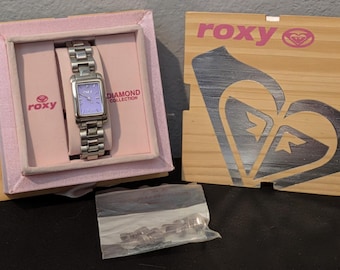 Reloj de mujer Vintage Roxy Diamond Collection – Con caja de presentación de madera