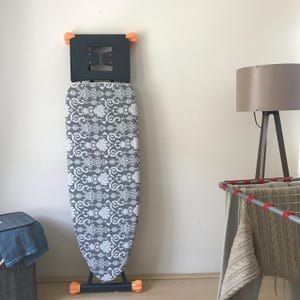 Ironing Board Cover Large – Felt-Backed, Adjustable Drawstring, Steam-Friendly, 55x140 cm, Handmade - Carina
