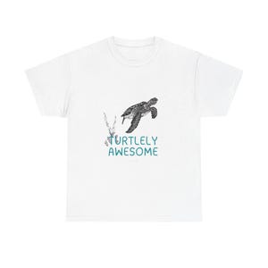 Turtle Tee, Animal Lover Gift, Nature Shirt, Cute Wildlife Top, Ocean Theme Clothing, Tortoise Tshirt