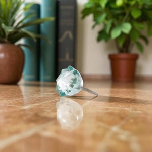 Turquoise Faceted Glass Knob Kitchen Cabinet Drawer Knobs Hardware Knobs Cabinet Knobs