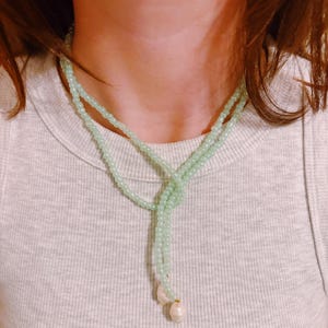 Beaded Wrap Necklace