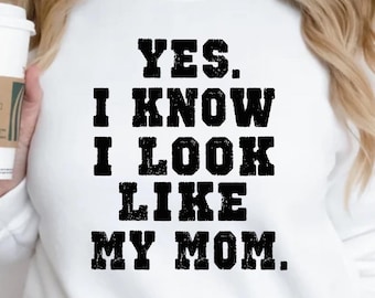 Funny Mom PNG, Trendy Mom Design (Digital Download)