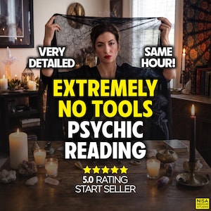 Same Hour Psychic Reading, No Tools, Honest Spiritual Guidance