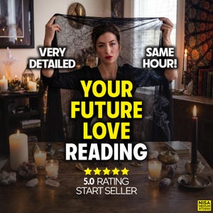Same Hour Future Love Psychic Reading, Soulmate Insights image 1