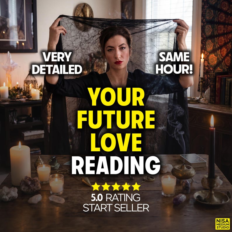 Same Hour Future Love Psychic Reading, Soulmate Insights image 1