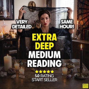 Same Hour Extra Deep Psychic Reading | Real Medium Channeling