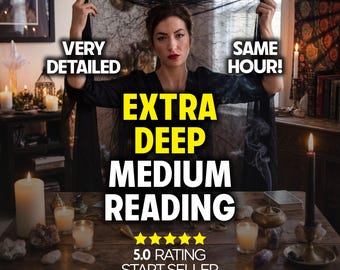 Lectura psíquica extra profunda en la misma hora / Canalización de un médium real