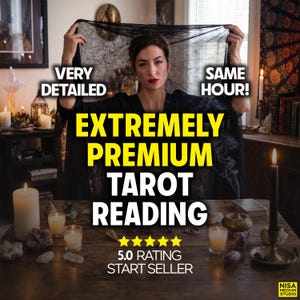 Same Hour Premium Tarot Reading, Deep Psychic Insight
