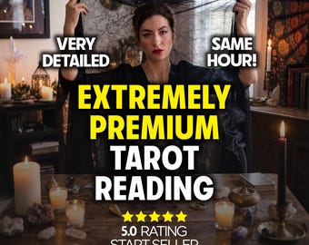 Same Hour Premium Tarot Reading, Deep Psychic Insight