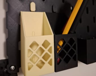 Pen Holder for Ikea Skadis Pegboard STL File