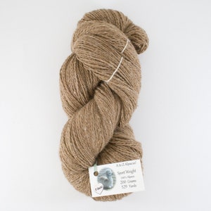 Sport Weight A to Z Alpaca Yarn Natural Colors from the family farm Fawn