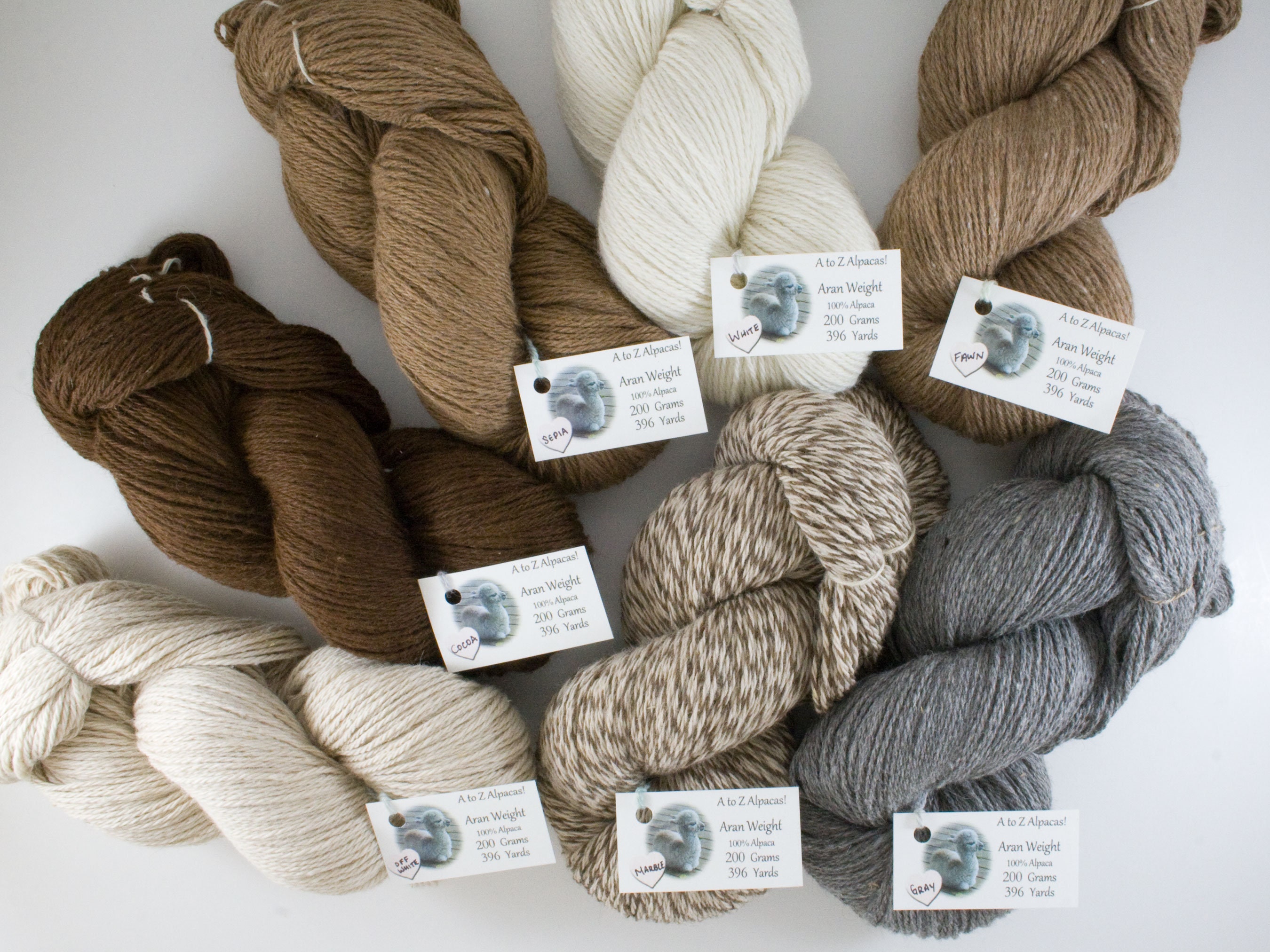 alpaca aran yarn