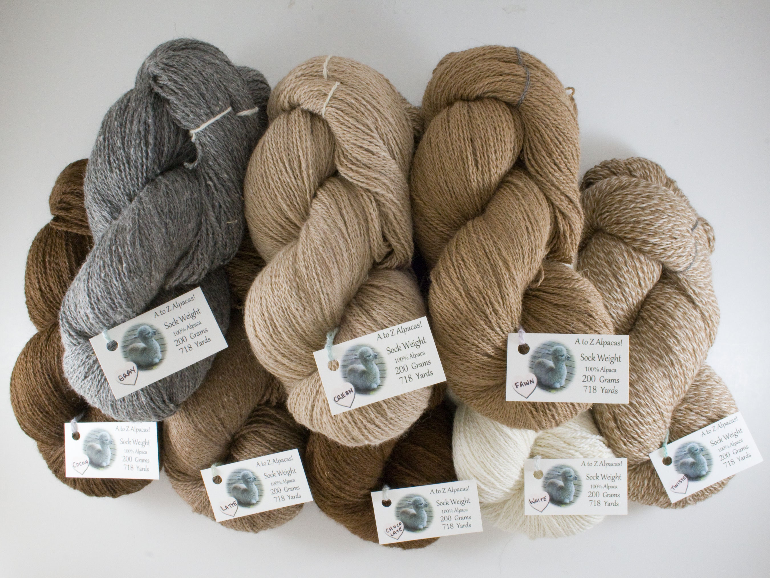 Alpaca Yarn, Sock Yarn, Knitting Wool, Natural Fiber Yarn, Alpaca