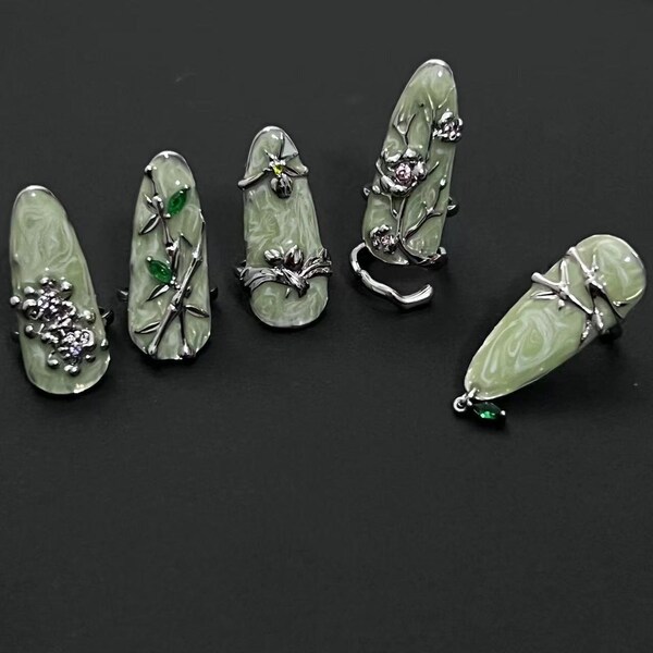 Metal Nail Art - Etsy