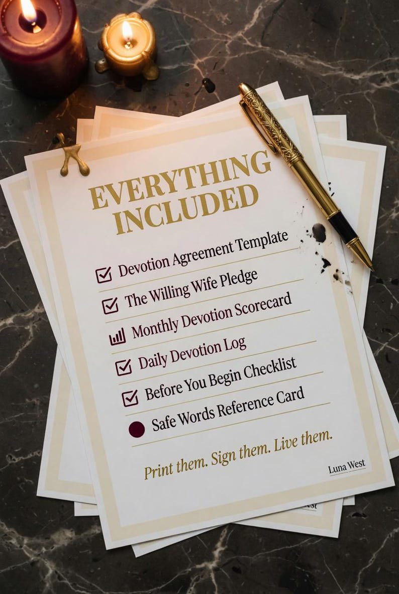 The Willing Wife Submission System: 125 Devotion Tasks for Couples (PDF ...