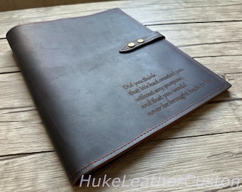 Personalized Leather Macbook Pro Sleeve: Custom Laptop Cover Portfolio