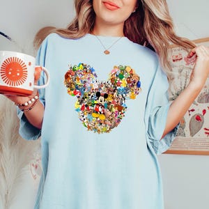 Comfortcolors®Walt Disney World T-Shirt,Disney Trip Shirt,Disney World 2026,Magic Kingdom Shirt,Mickey and Friends Shirt image 2