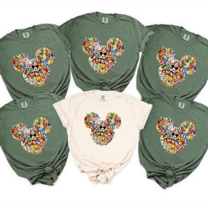 Comfortcolors®Walt Disney World T-Shirt,Disney Trip Shirt,Disney World 2026,Magic Kingdom Shirt,Mickey and Friends Shirt image 18