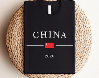 China 2026 Shirt, China Soccer Fan Tee, China Football Shirt, World Tournament 2026, China Flag Shirt,World Cup 2026