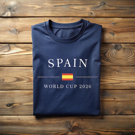 Spain World Cup 2026 Shirt,Spain Football Shirt,Spain Fan Shirt,Spanish Flag Shirt,Soccer Fan Tee, Spain Supporter Shirt,Football Lover Gift
