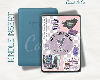 Digital Romantasy Kindle Insert/Printable/Bookish/Coquette/Fantasy/Dragon/Kindle Accessories/Gift for her/Paperwhite/11thGen/Colorsoft/Oasis