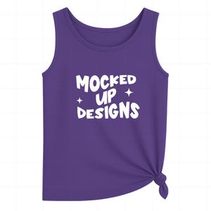 Comfort Colors 9360 Grape Tank Top Mockup, Flat Lay Shirt Mockup for Print on Demand, Comfort Colors Mockups 9360 Mockup Bundle