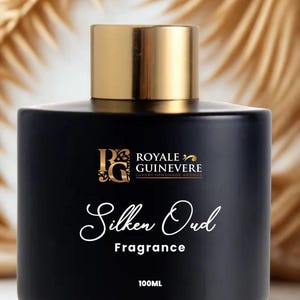 Diffusore di fragranza di lusso Silken Oud, fragranza per la casa a lunga durata, elegante regalo di aromaterapia per lui e per lei, decorazione profumata di alta qualità per la stanza.
