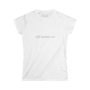 Lana Del Rey Women&#39;s Softstyle Tee, Inspirational Quote Tee, Motivational Shirt, Gods and Monsters, Lyric Tee