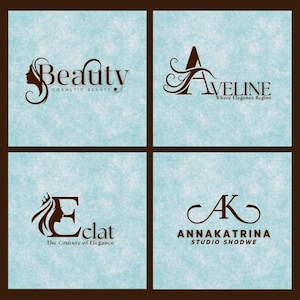 Business Logo Template, Custom Vector Design, Branding Kit, Logo Stamp, Graphic Design, Boho Logos, Branding Services