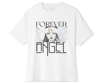 Forever Angel® Drop 001 Mark Anthony Gable® Collection Unisex Oversized Boxy Tee
