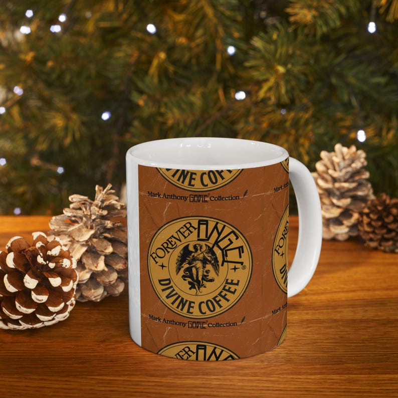Forever Angel Ceramic Coffee Mug: Divine Legend, Mark Anthony Gable Collection (11oz, 15oz) image 5
