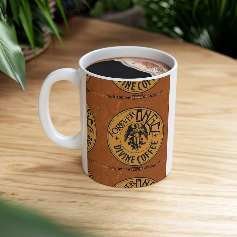 Forever Angel Ceramic Coffee Mug: Divine Legend, Mark Anthony Gable Collection (11oz, 15oz) image 9