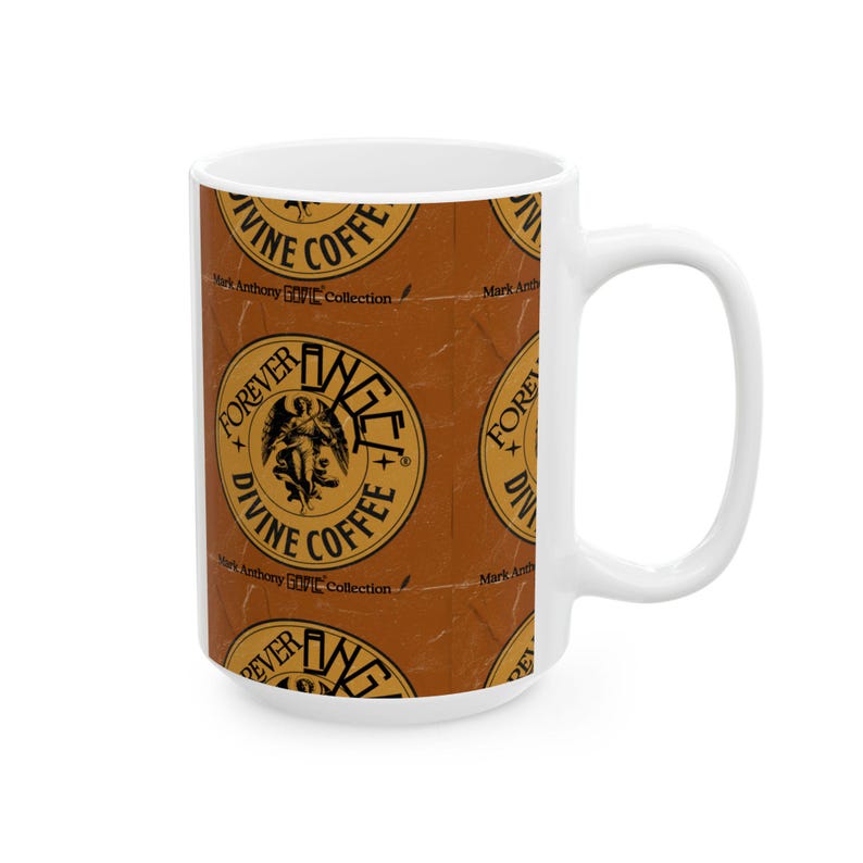 Forever Angel Ceramic Coffee Mug: Divine Legend, Mark Anthony Gable Collection (11oz, 15oz) image 10