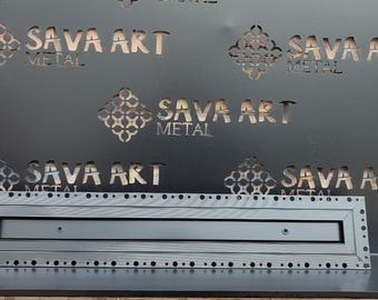 Diffusore lineare personalizzato con labbra perforate - Qualsiasi lunghezza disponibile