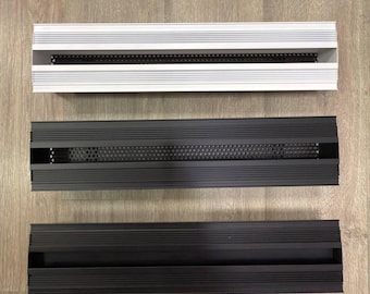 Diffusore lineare personalizzato con labbra perforate - Qualsiasi lunghezza disponibile