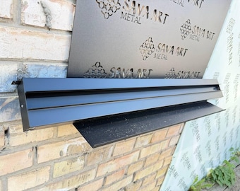 Diffusore d'aria lineare moderno / Copertura di ventilazione in metallo personalizzata per parete e soffitto / Griglia HVAC architettonica