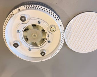 Modern Hidden Ventilation Fan, Flush Mount Exhaust Vent, Bathroom Ceiling Fan
