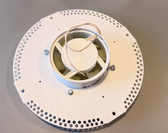 Modern Flush Mount Bathroom Vent, Ceiling Exhaust Fan Cover, Minimalist Air Vent Grille, Contemporary Ventilation Cover, Custom Made