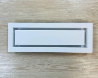 Griglia di ventilazione in metallo personalizzata: diffusore HVAC moderno, acciaio zincato