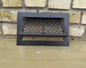 Casella postale in metallo personalizzata fatta a mano, design architettonico moderno, scatola per la posta