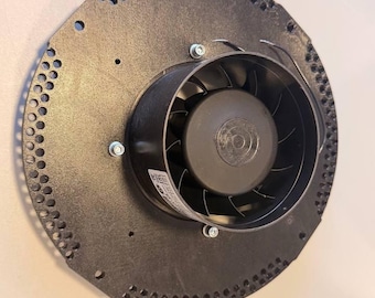 Modern Bathroom Ceiling Exhaust Fan, Hidden Ventilation Fan, Flush Mount Air Vent, Minimalist Vent Cover, Low Profile Design