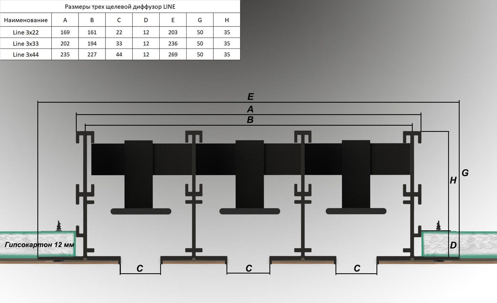 Custom Linear Diffuser: Bespoke Length & Width Options - Etsy