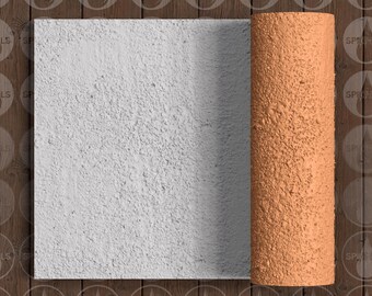 Thin Texture Roller - Hangar Concrete Floor - STL (Save Resin)