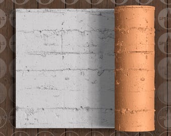 Thin Texture Roller - Concrete Layers - STL (Save Resin)