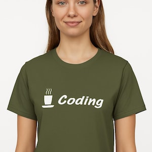 Coding Unisex T-Shirt, Programmer Tee, Computer Science Shirt, IT Gift, Developer Top, Tech Clothing