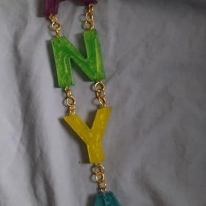 Letter Keychain