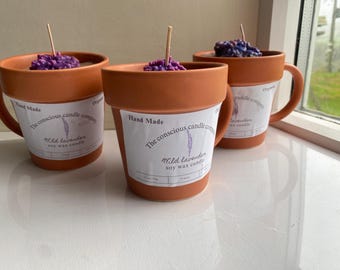 Lavender scented candle - Wild lavender