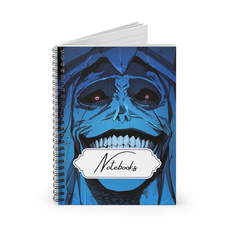 Solo Leveling Lord Notebook – Dark Anime Journal, Sketchbook & Writing ...