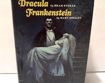Dracula By Bram Stoker & Frankenstein By Mary Shelley Vintage 1987