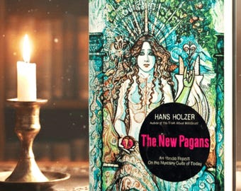 The New Pagans by Hans Holzer, Vintage Occult Paperback, 1970s 1st Edition